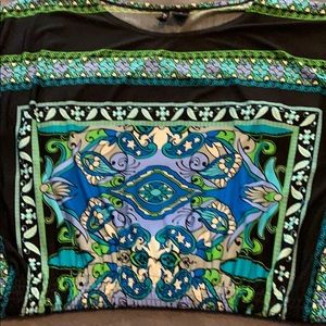 Short sleeve top with elastic waist